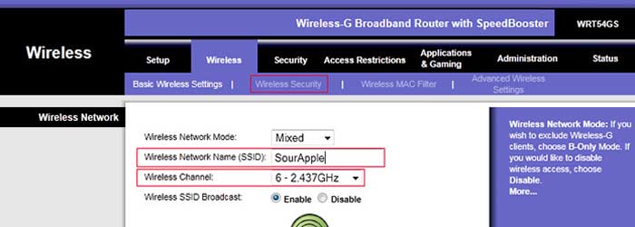 setting up a home wireless network 